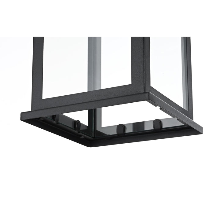 6.5 Inch Outdoor Pendant In Black