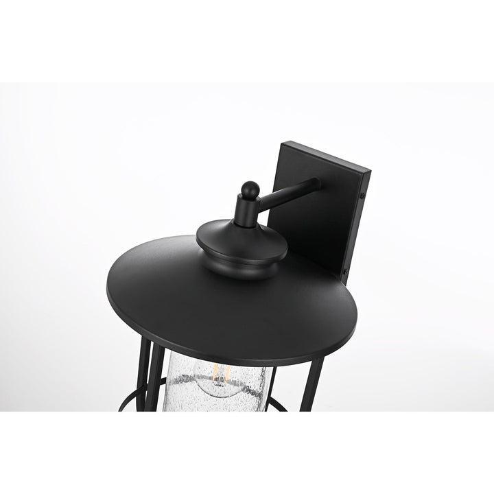 11 Inch Outdoor Wall Sconce In Black