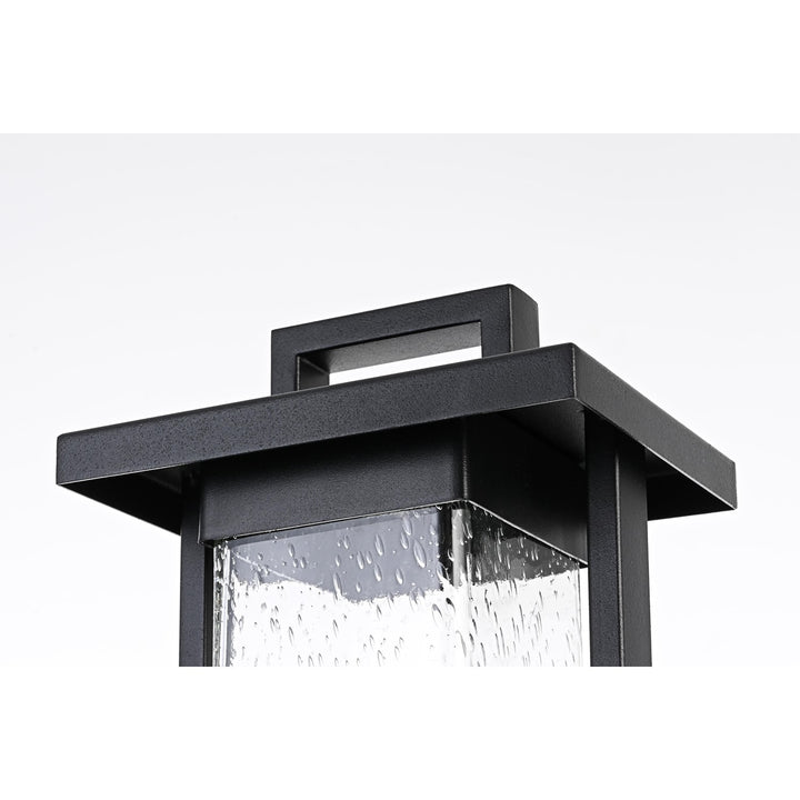 6.5 Inch Outdoor Post Light In Black