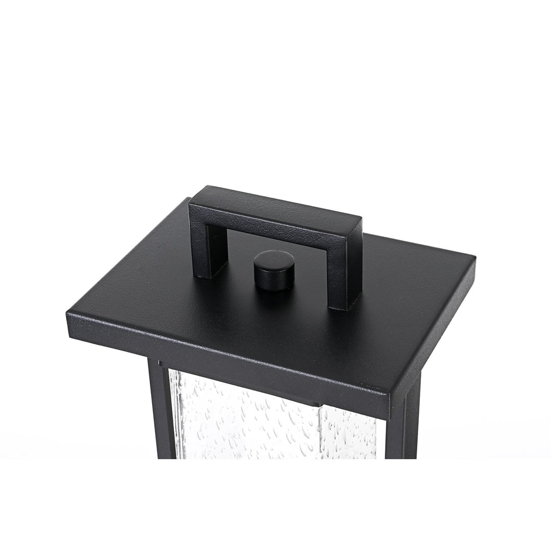 6.5 Inch Outdoor Post Light In Black