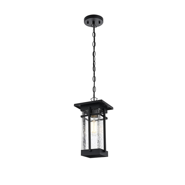 6.5 Inch Outdoor Pendant In Black