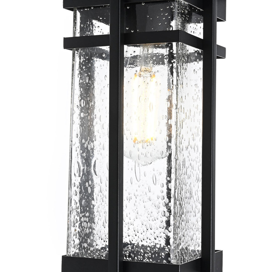 6.5 Inch Outdoor Pendant In Black