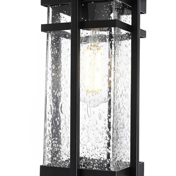 6.5 Inch Outdoor Pendant In Black