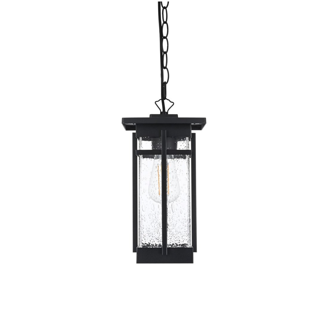 6.5 Inch Outdoor Pendant In Black