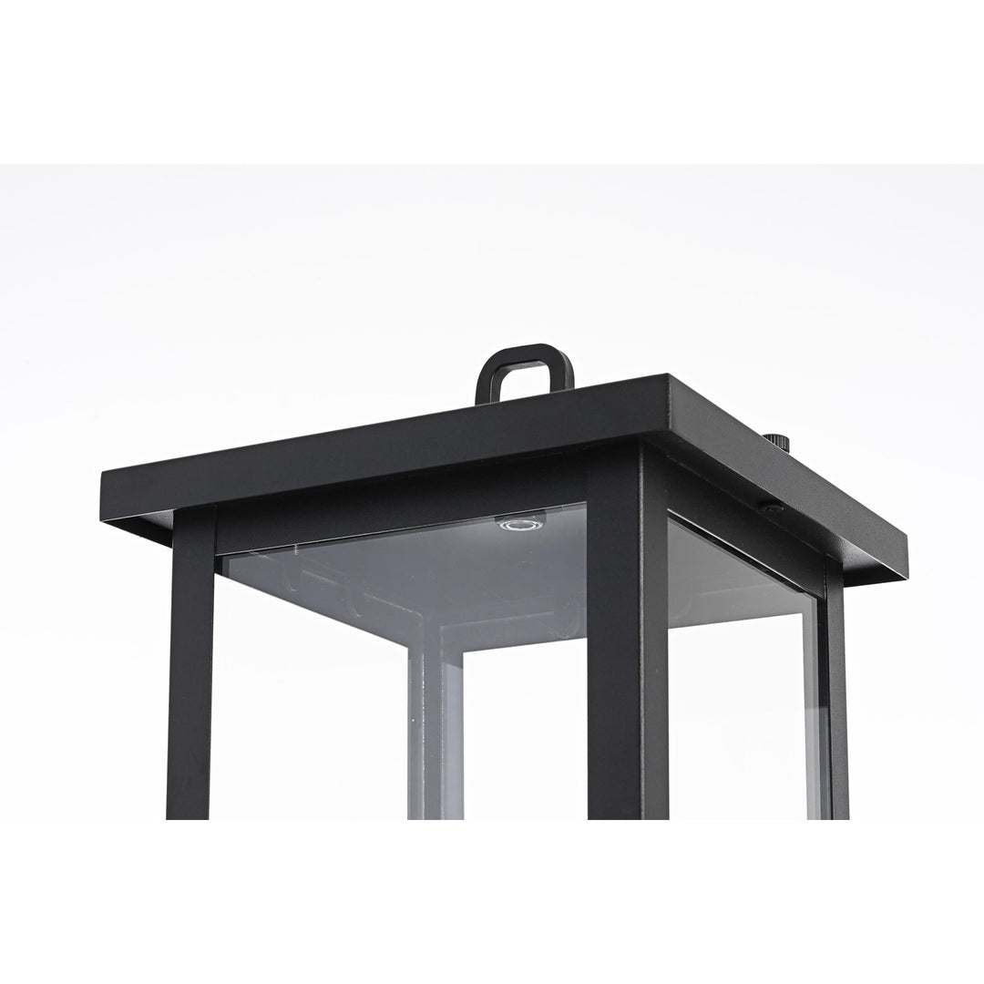 7 Inch Outdoor Post Light In Black