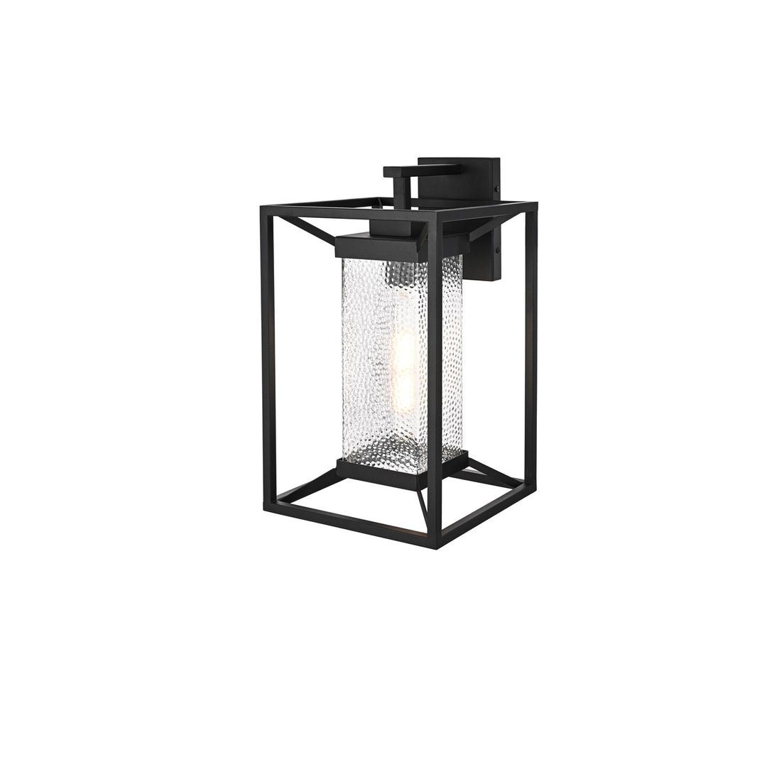 9.5 Inch Outdoor Wall Sconce In Black