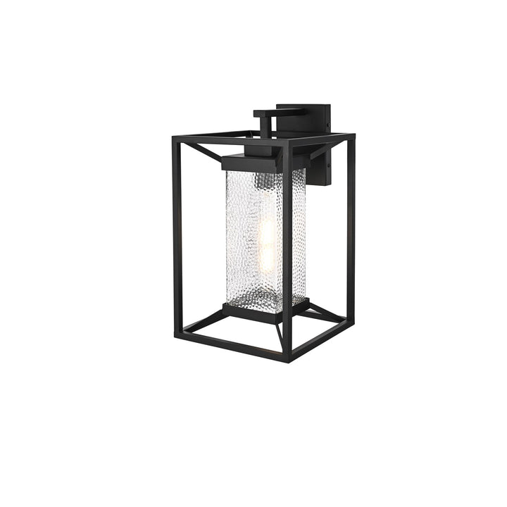 9.5 Inch Outdoor Wall Sconce In Black