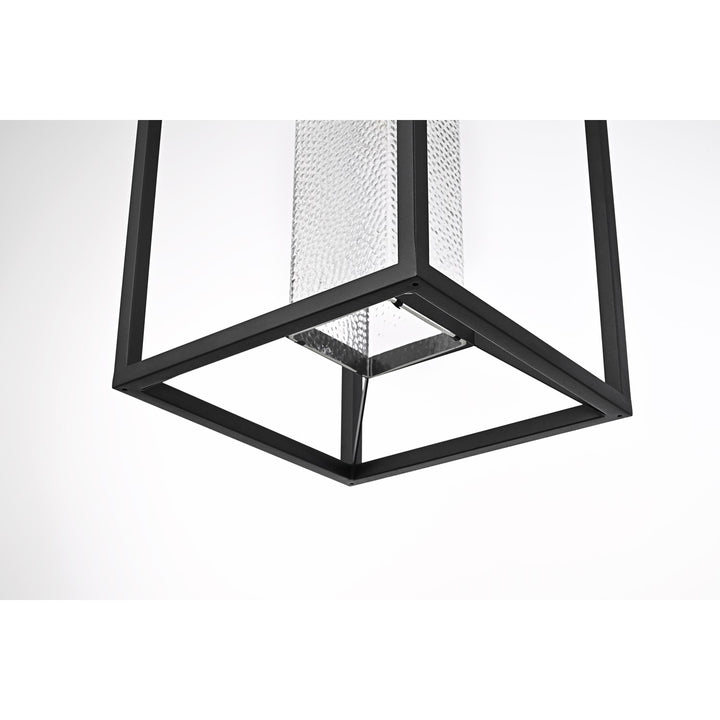 12 Inch Outdoor Wall Sconce In Black