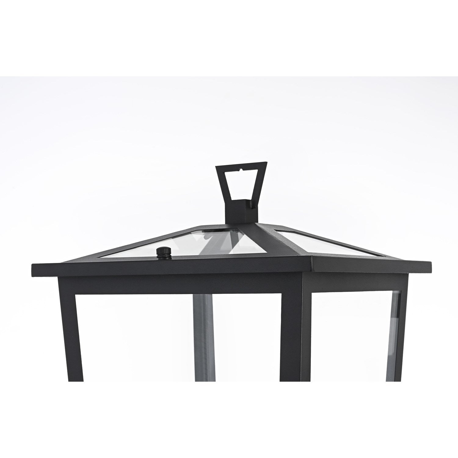 9.5 Inch Outdoor Post Light In Black