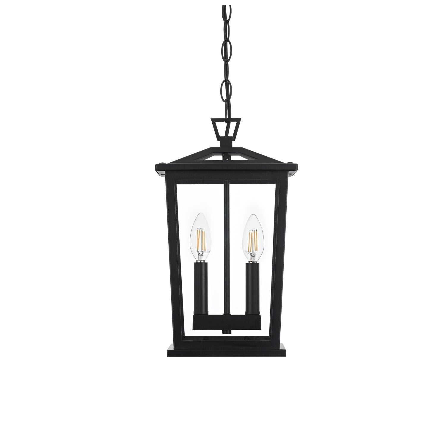 8.5 Inch Outdoor Pendant In Black