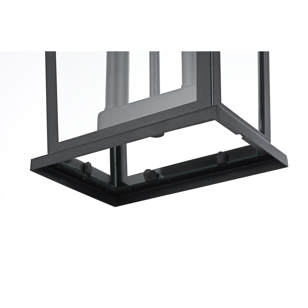 8.5 Inch Outdoor Pendant In Black