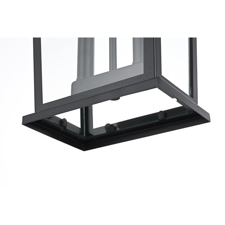 8.5 Inch Outdoor Pendant In Black