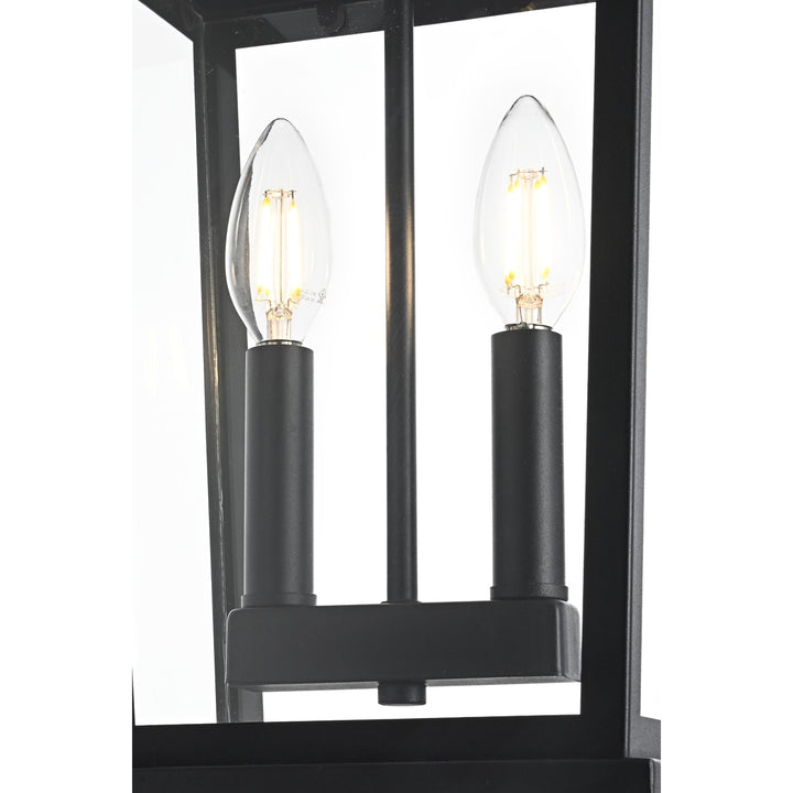 8.5 Inch Outdoor Pendant In Black