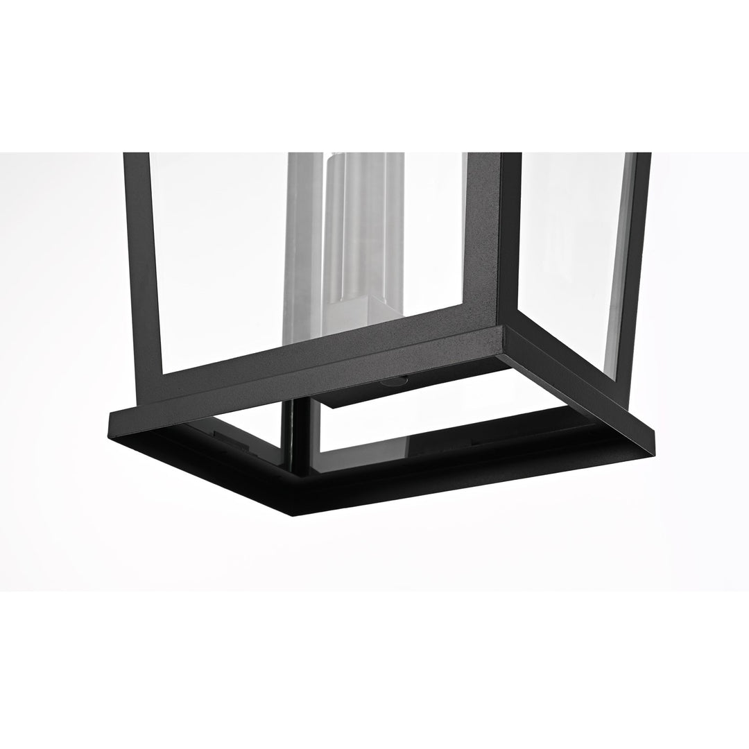 12.5 Inch Outdoor Wall Sconce In Black
