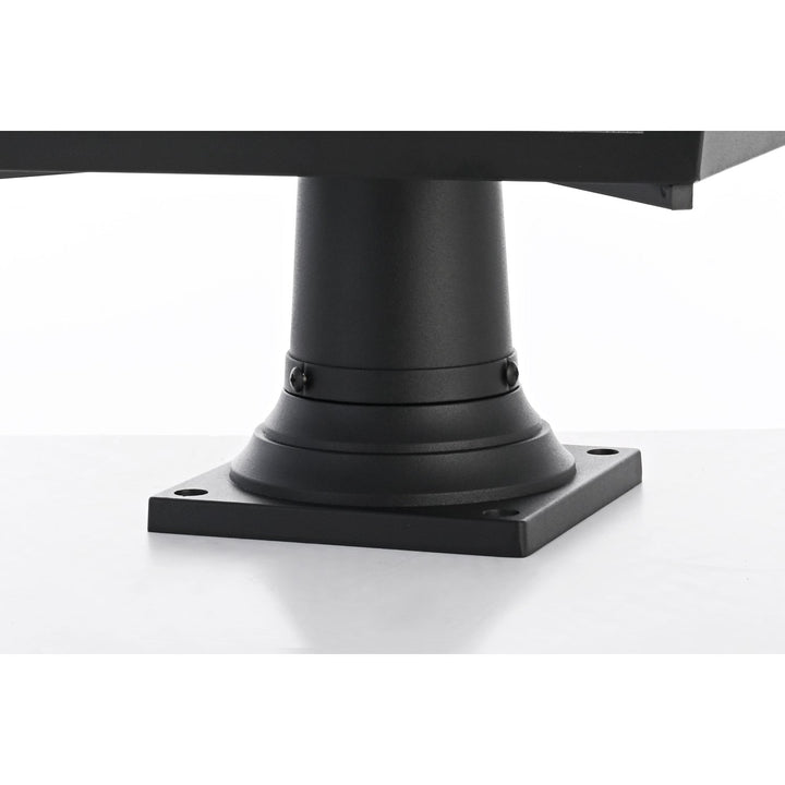 20 Inch Outdoor Post Light In Black