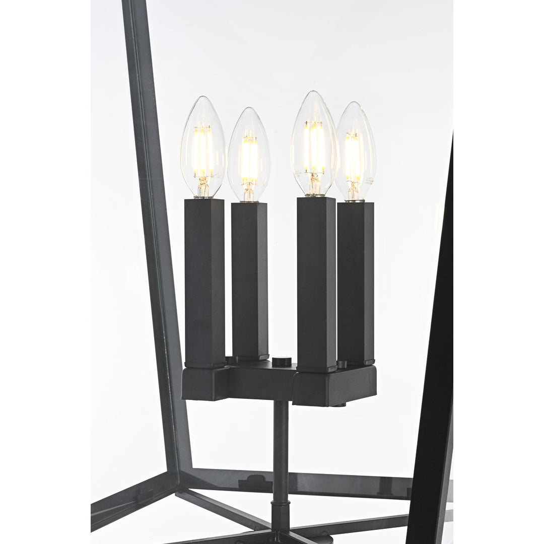 20 Inch Outdoor Post Light In Black