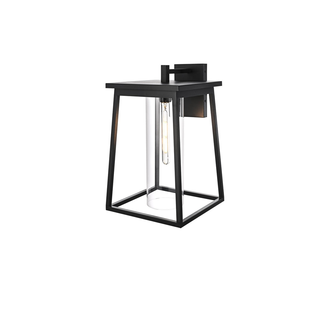 11 Inch Outdoor Wall Sconce In Black