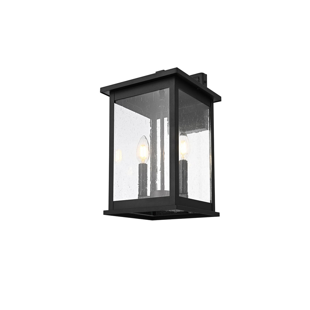 8.5 Inch Outdoor Wall Sconce In Black