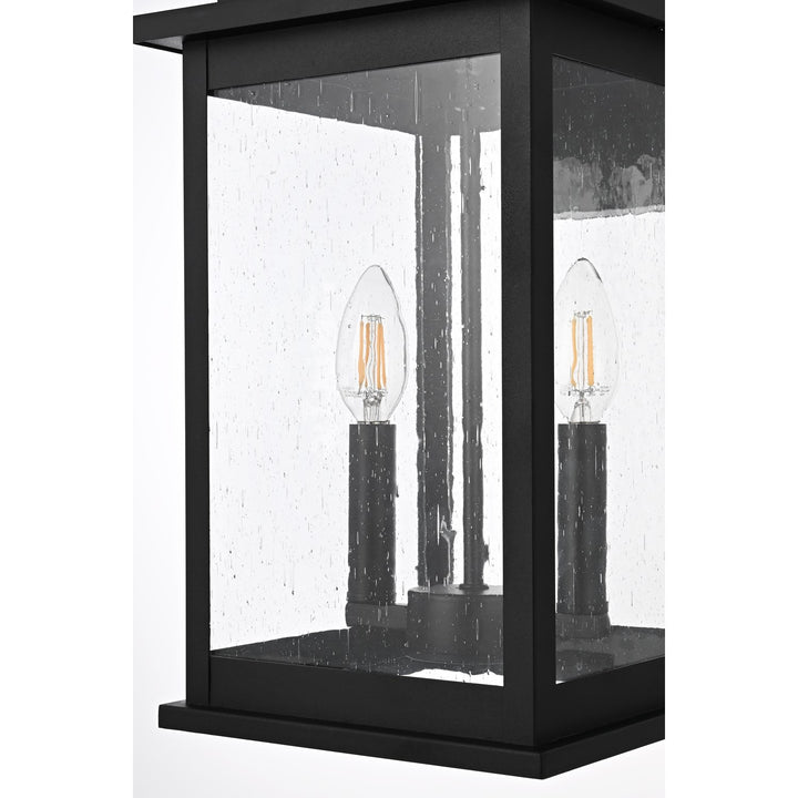 8.5 Inch Outdoor Wall Sconce In Black