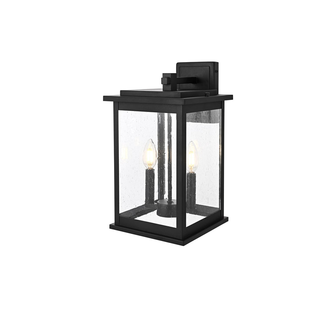 8.5 Inch Outdoor Wall Sconce In Black