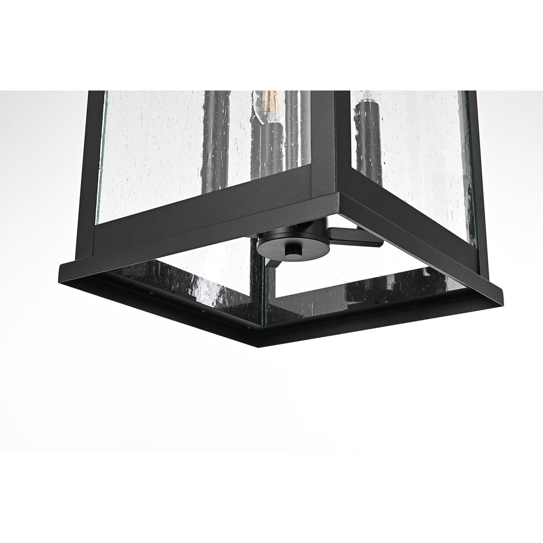 11 Inch Outdoor Wall Sconce In Black