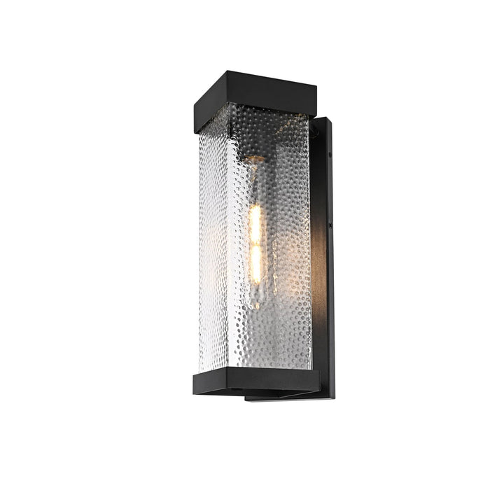 6.5 Inch Outdoor Wall Sconce In Black