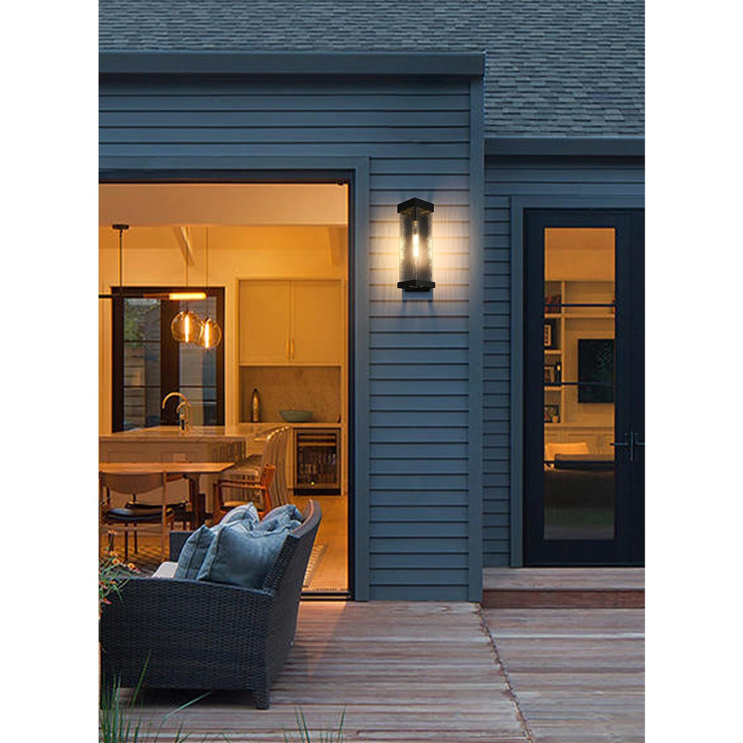 6.5 Inch Outdoor Wall Sconce In Black