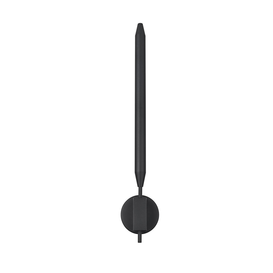 5 Inch Outdoor Wall Sconce In Black by Elegant Lighting