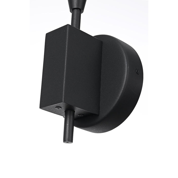 5 Inch Outdoor Wall Sconce In Black