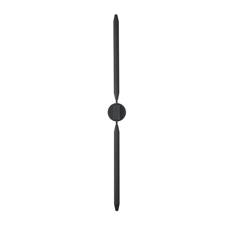 5 Inch Outdoor Wall Sconce In Black by Elegant Lighting