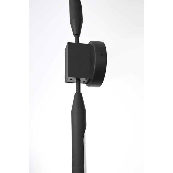 5 Inch Outdoor Wall Sconce In Black
