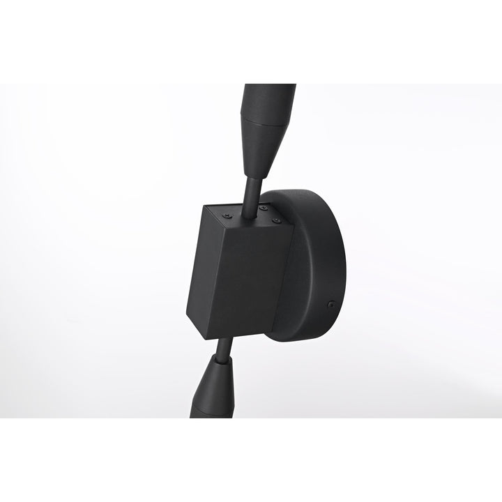 5 Inch Outdoor Wall Sconce In Black