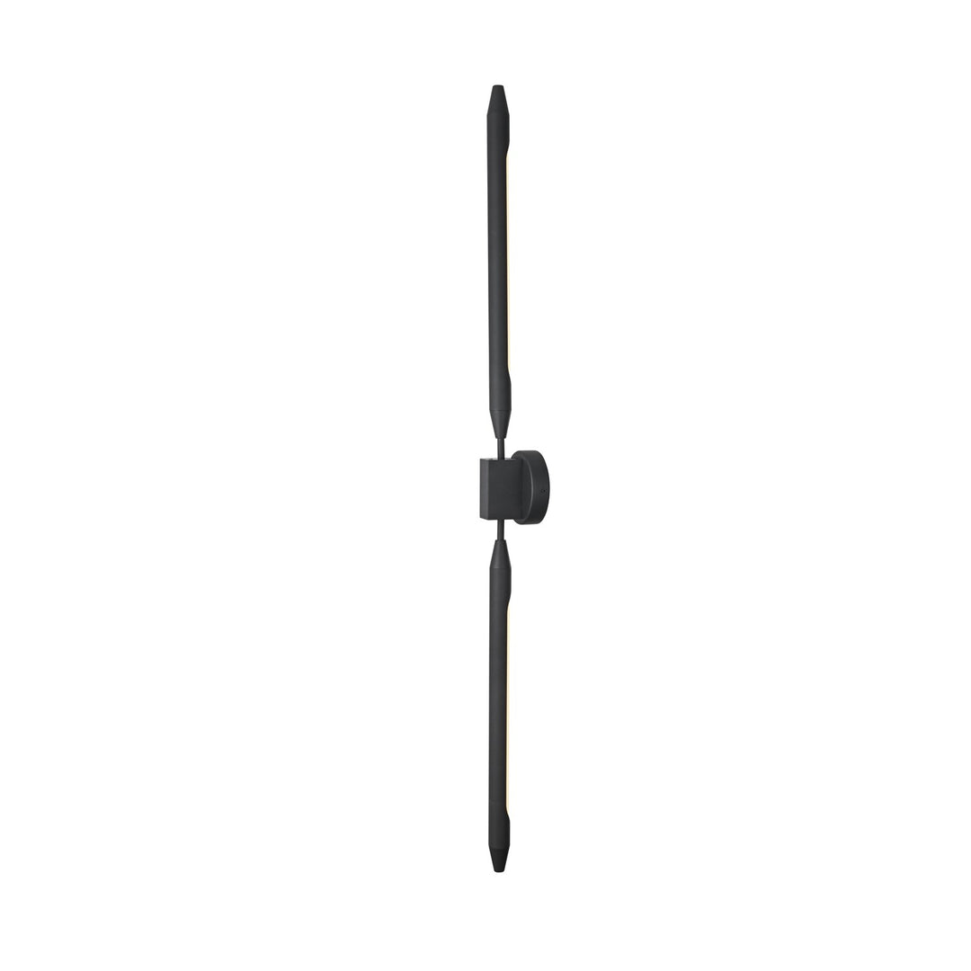 5 Inch Outdoor Wall Sconce In Black