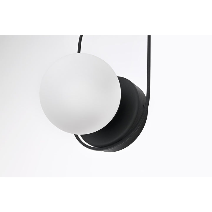 6 Inch Outdoor Wall Sconce In Black