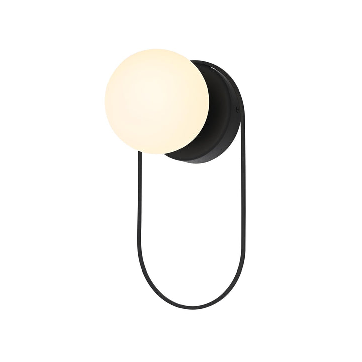 6 Inch Outdoor Wall Sconce In Black