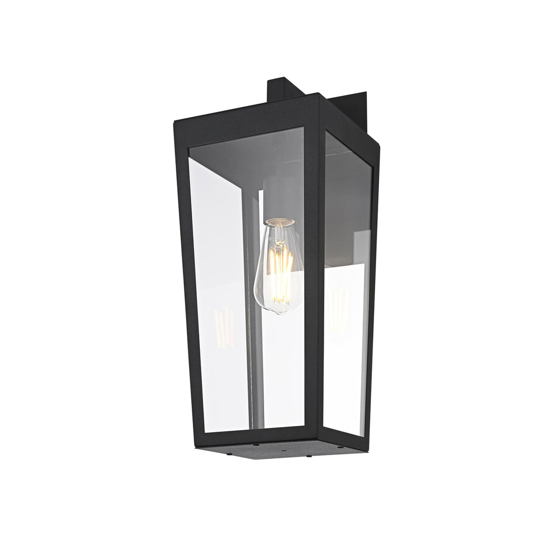 8 Inch Outdoor Wall Sconce In Black