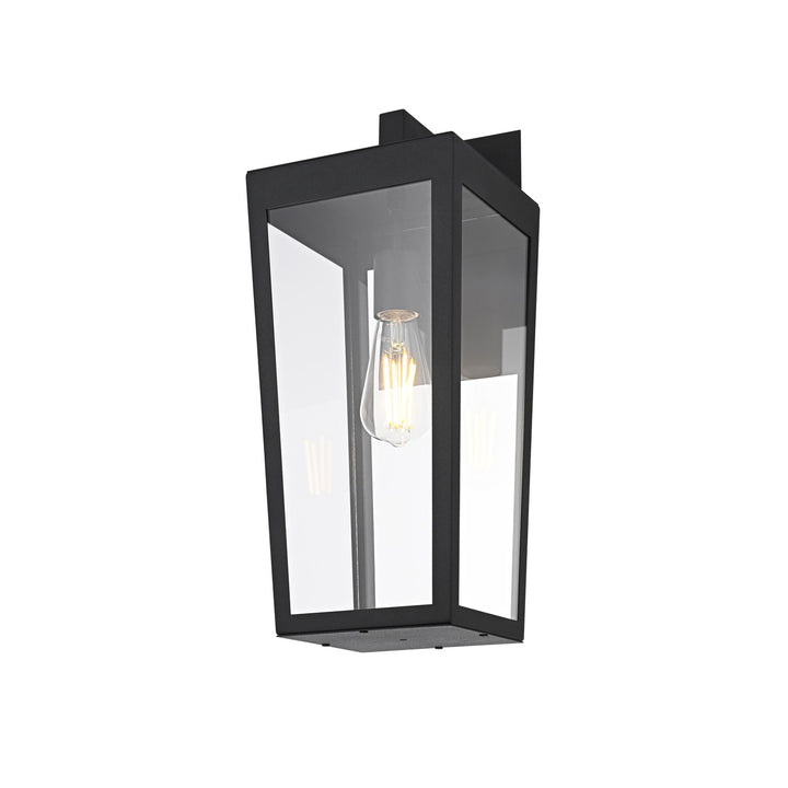 8 Inch Outdoor Wall Sconce In Black