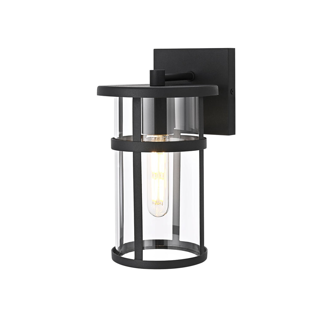 6 Inch Outdoor Wall Sconce In Black