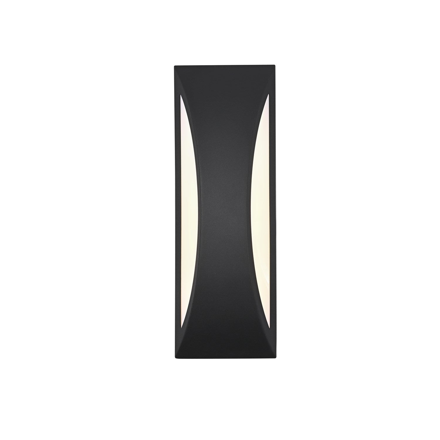 5 Inch Outdoor Wall Sconce In Black by Elegant Lighting