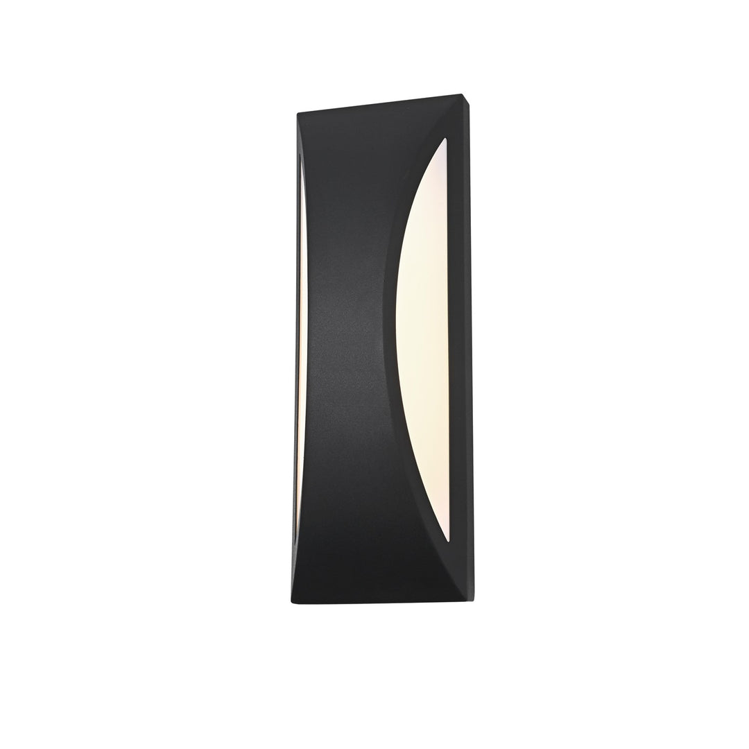 5 Inch Outdoor Wall Sconce In Black