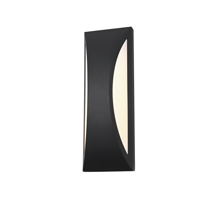 5 Inch Outdoor Wall Sconce In Black