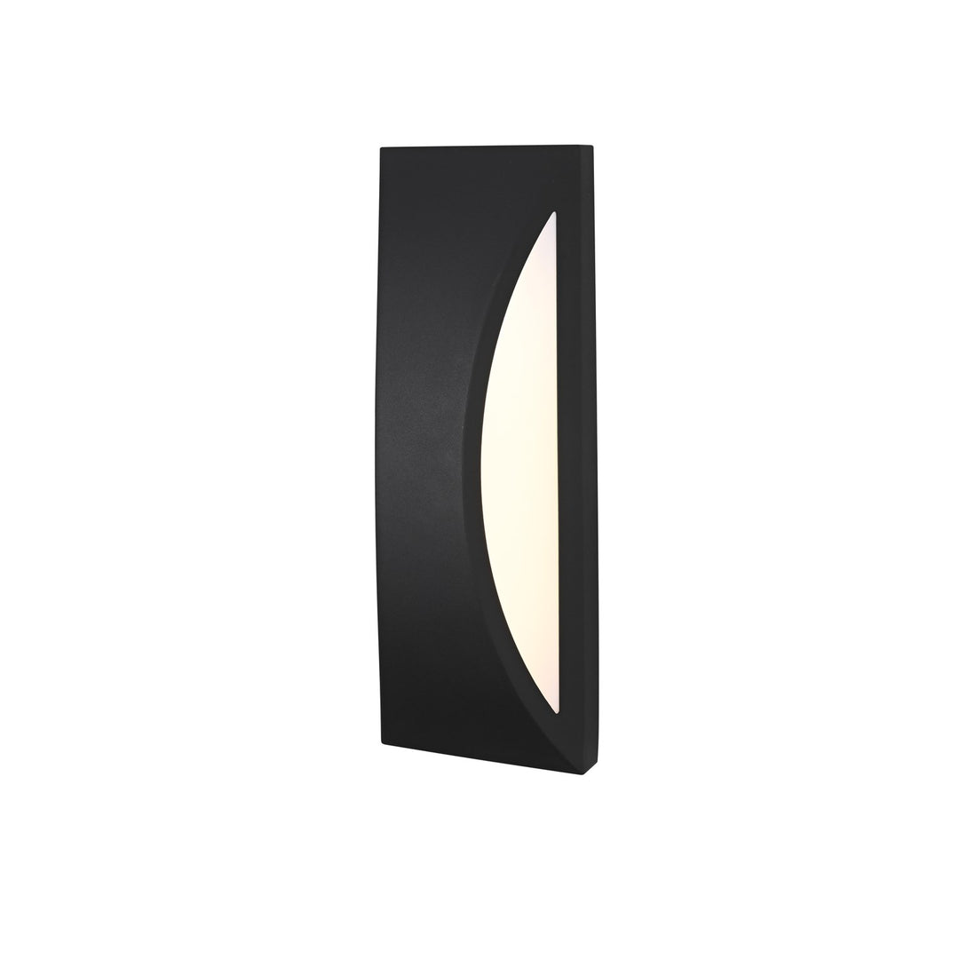 5 Inch Outdoor Wall Sconce In Black