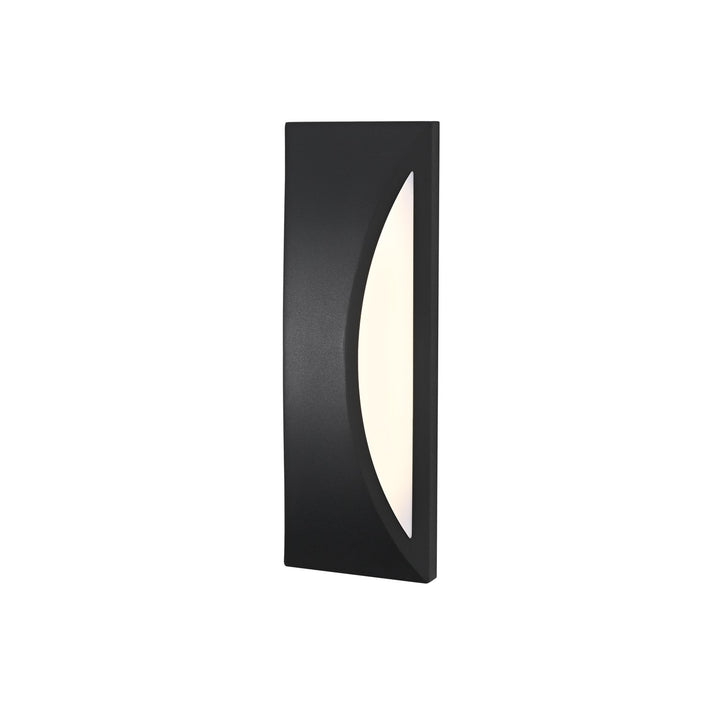 5 Inch Outdoor Wall Sconce In Black
