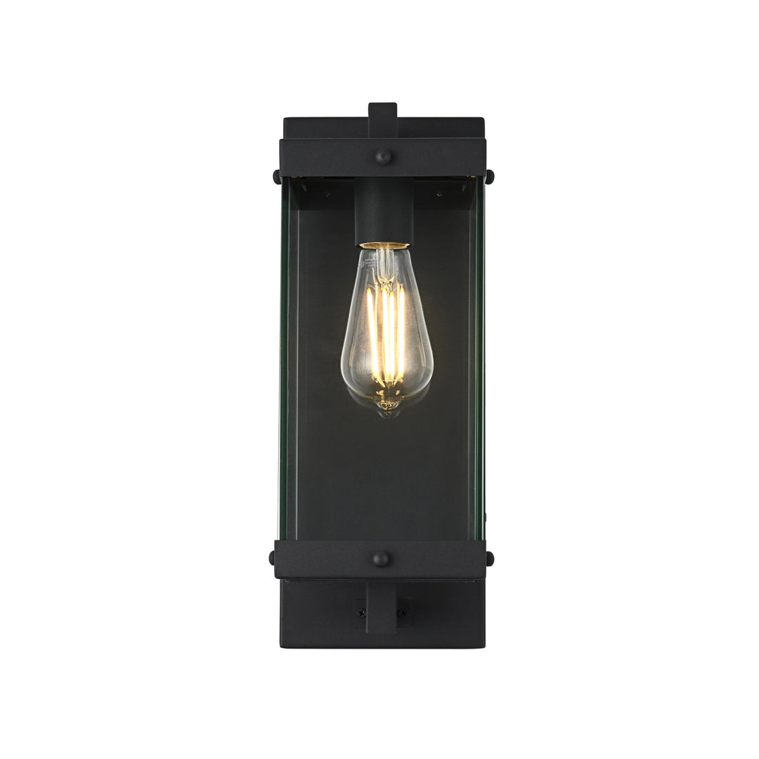 6 Inch Outdoor Wall Sconce In Black by Elegant Lighting