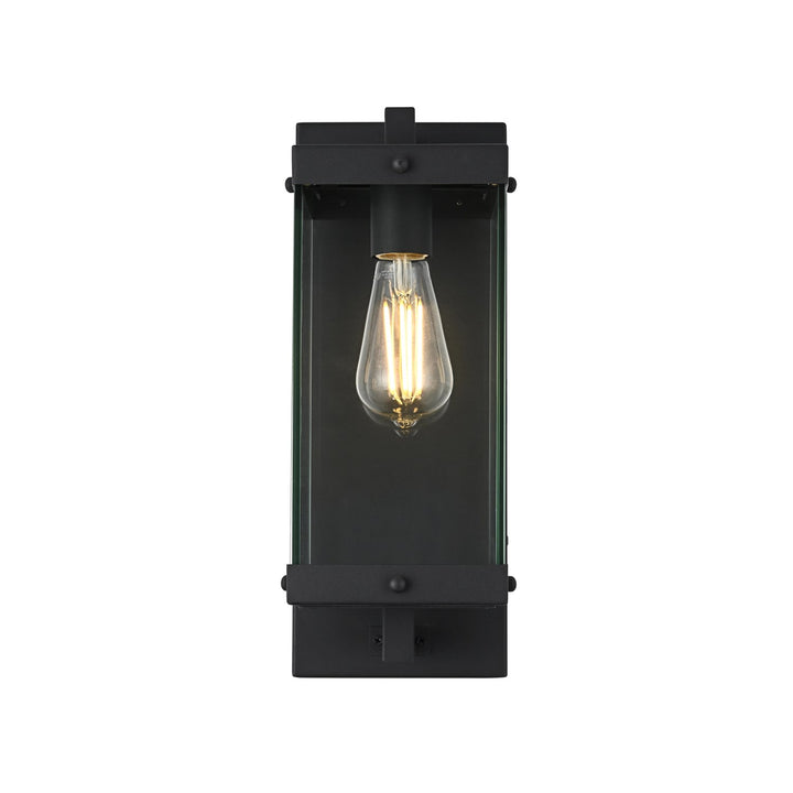 6 Inch Outdoor Wall Sconce In Black by Elegant Lighting