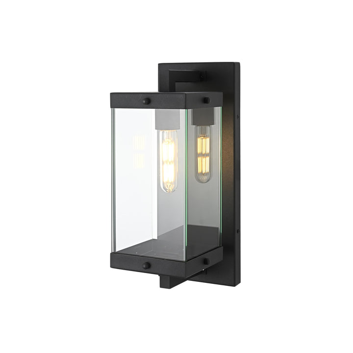 6 Inch Outdoor Wall Sconce In Black