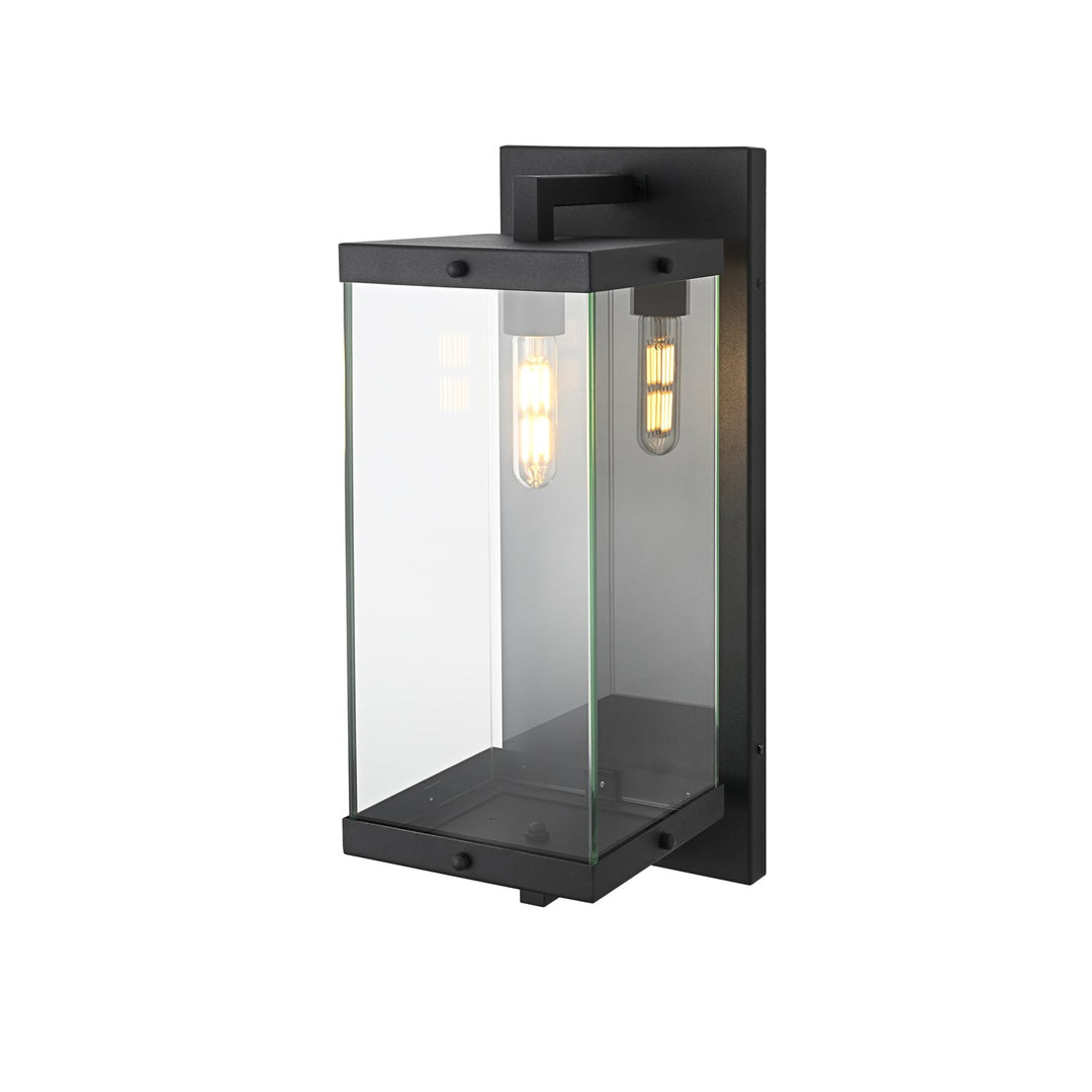 8 Inch Outdoor Wall Sconce In Black