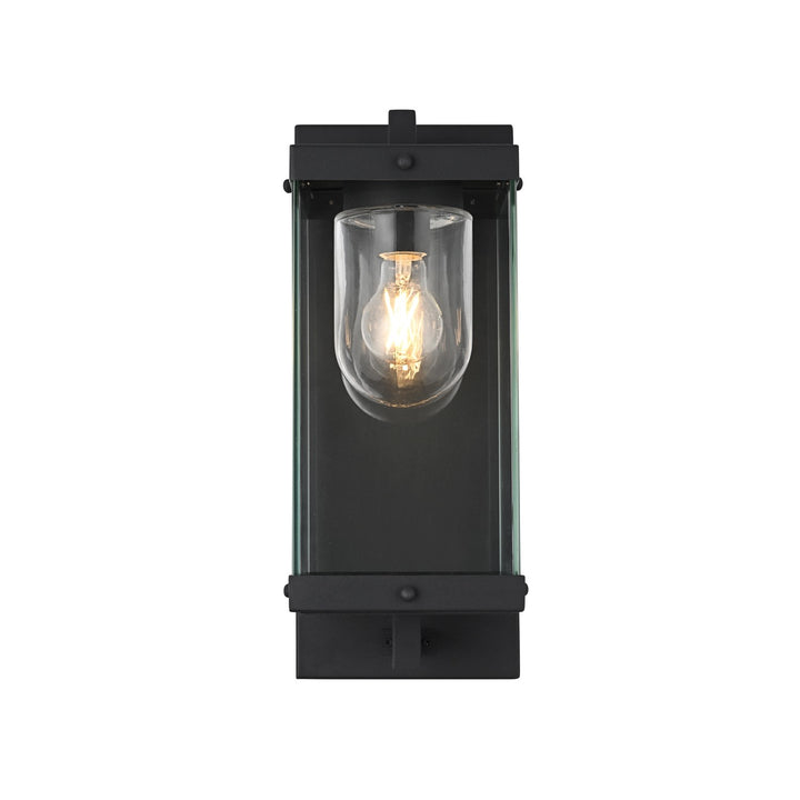 7 Inch Outdoor Wall Sconce In Black by Elegant Lighting