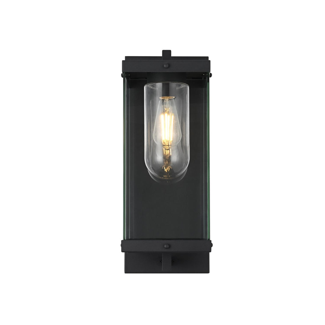 8 Inch Outdoor Wall Sconce In Black by Elegant Lighting