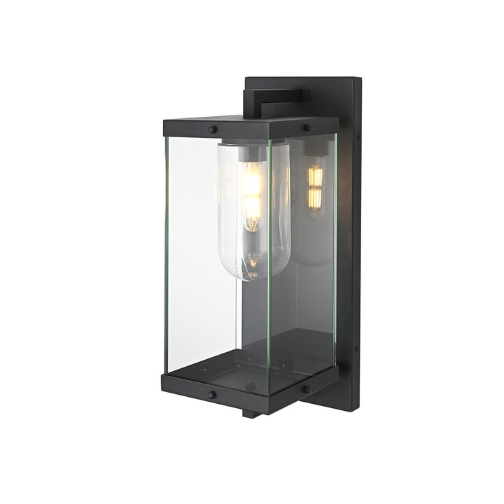 8 Inch Outdoor Wall Sconce In Black